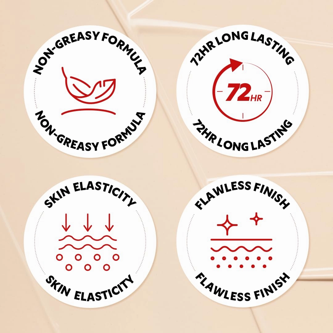 TIRTIR Mask Fit Red Cushion Foundation | Full coverage, Weightless, Skin fit, Satin Glow Finish, Korean Makeup, beauty, Tattoo cover up, Buildable (#30N Rich Honey, 0.63 Fl Oz)