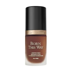 Too Faced Born This Way Natural Finish Longwear Liquid Foundation | Medium-To-Full Coverage | Hydrating   Oil Free