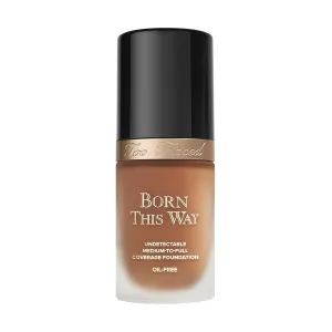 Too Faced Born This Way Natural Finish Longwear Liquid Foundation | Medium-To-Full Coverage | Hydrating   Oil Free