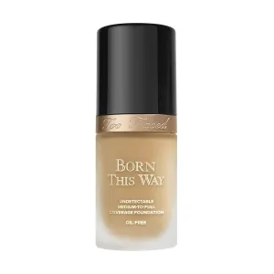 Too Faced Born This Way Natural Finish Longwear Liquid Foundation | Medium-To-Full Coverage | Hydrating   Oil Free
