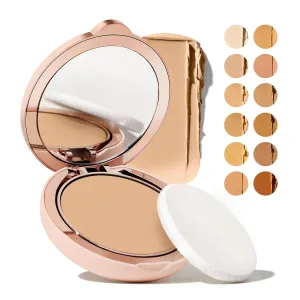 Toty by Sofia Vergara - Ilumina CC Creamy Compact SPF 50  Mineral Broad Spectrum Sunscreen for Face - Tinted Blurring Balm SPF- Matte, Light Coverage - Water & Sweat Resistant - All Skin Types - 1C