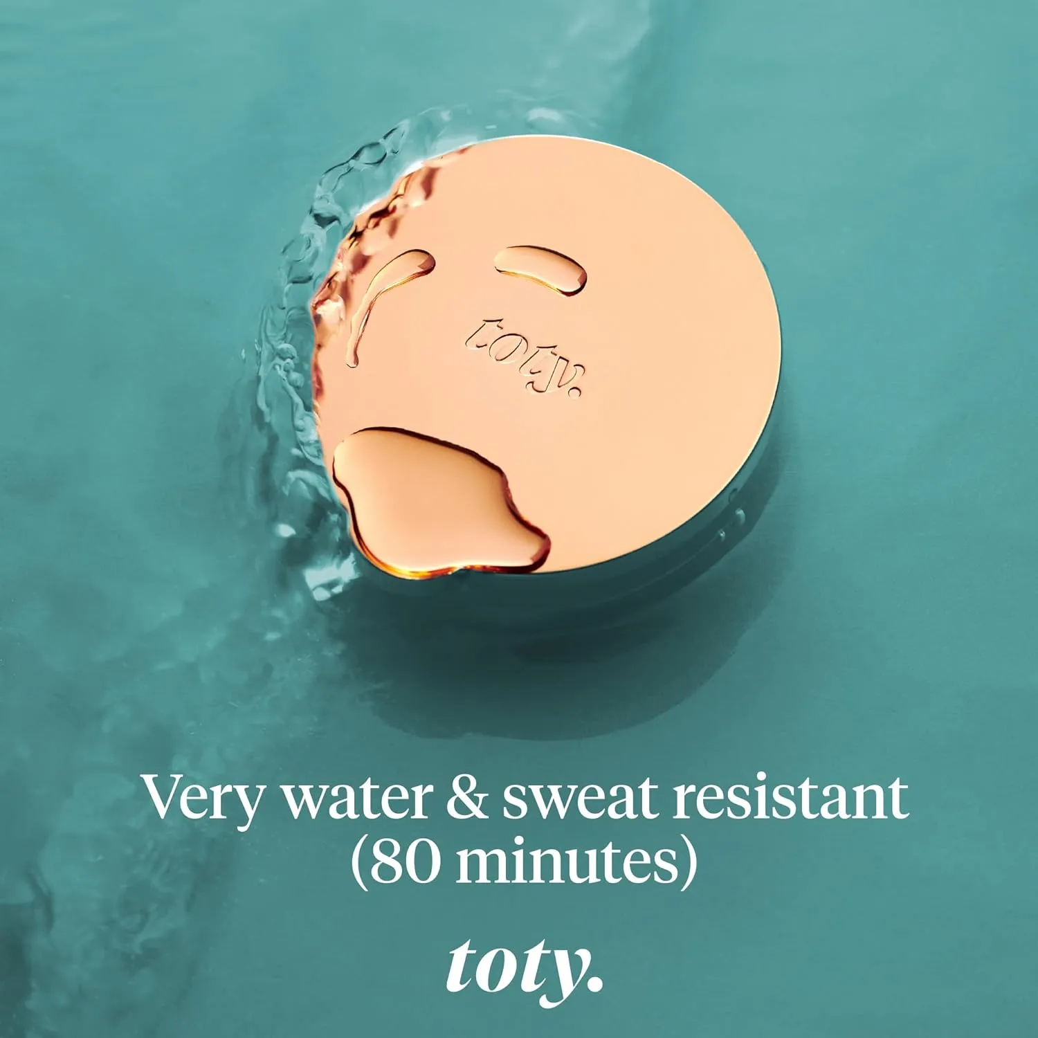 Toty by Sofia Vergara - Ilumina CC Creamy Compact SPF 50  Mineral Broad Spectrum Sunscreen for Face - Tinted Blurring Balm SPF- Matte, Light Coverage - Water & Sweat Resistant - All Skin Types - 1C