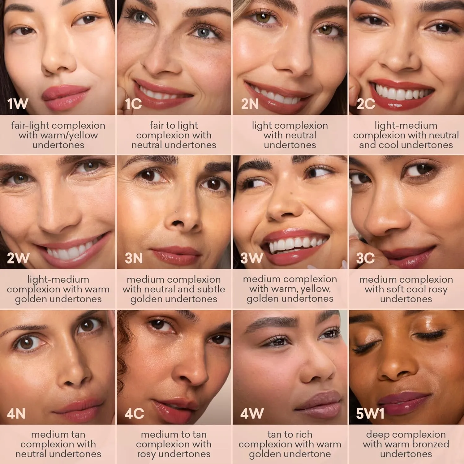 Toty by Sofia Vergara - Ilumina CC Creamy Compact SPF 50  Mineral Broad Spectrum Sunscreen for Face - Tinted Blurring Balm SPF- Matte, Light Coverage - Water & Sweat Resistant - All Skin Types - 4W