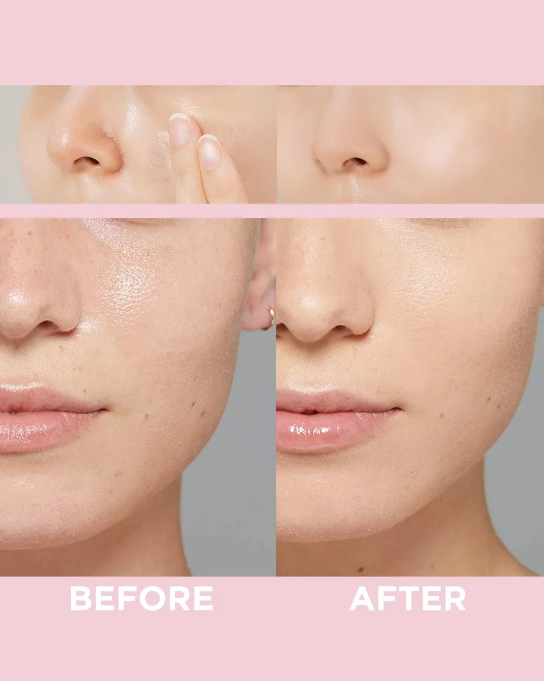 TOUCH IN SOL No Pore Blem Primer   Redness Correcting Base Set - Pore Filler Blurring Primer Before Makeup - Tone Neutralizing before Foundation - Pore Minimizing, Sebum, and Shine Control 1.01fl. oz.
