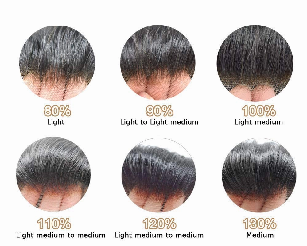 Toupee for Men Hair Replacement System Durable Fine Mono Base Mens Toupee French Lace Front Natural Hairline Men Hair Piece (8"X10" 120% density, #1B10 1B# OFF BLACK WITH 10% SYNTHETIC GREY)
