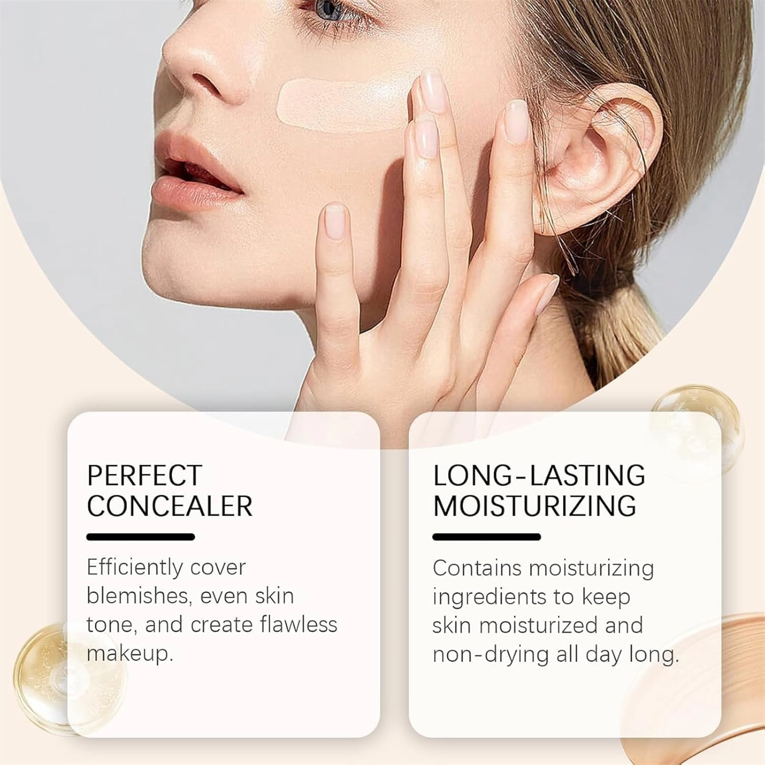 Ultrablend 4 in 1 Foundation, Foundation 4 In 1 - Light Spectrum, Match Cosmetics 4 in 1, Match Cosmetics (3pcs)