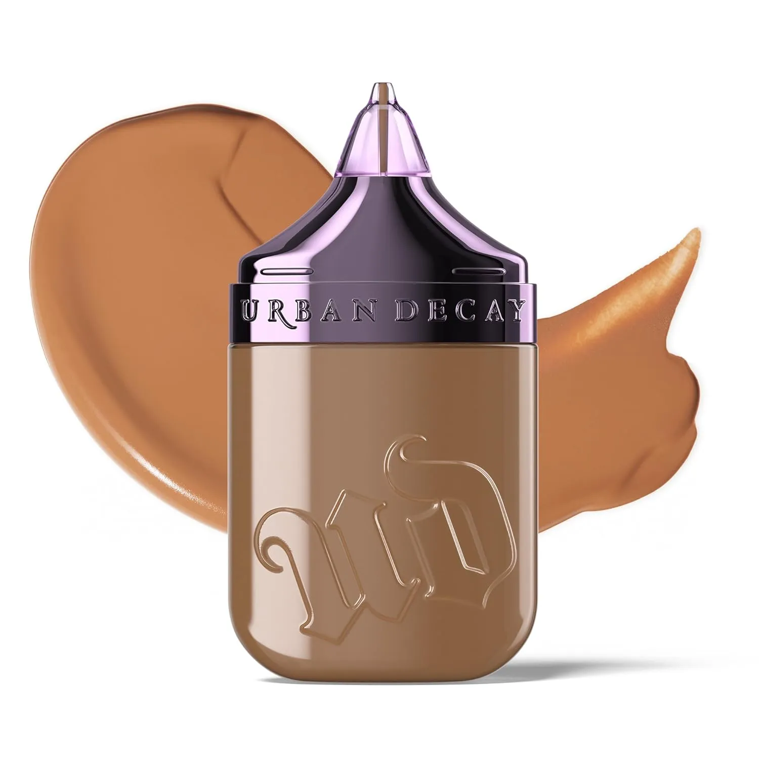 Urban Decay Face Bond Waterproof Foundation, Medium Coverage, Natural Matte Finish, 3% Niacinamide Serum, Self-Setting   Transfer-Resistant, Sweat-Proof, Blurs Skin - 1 fl oz
