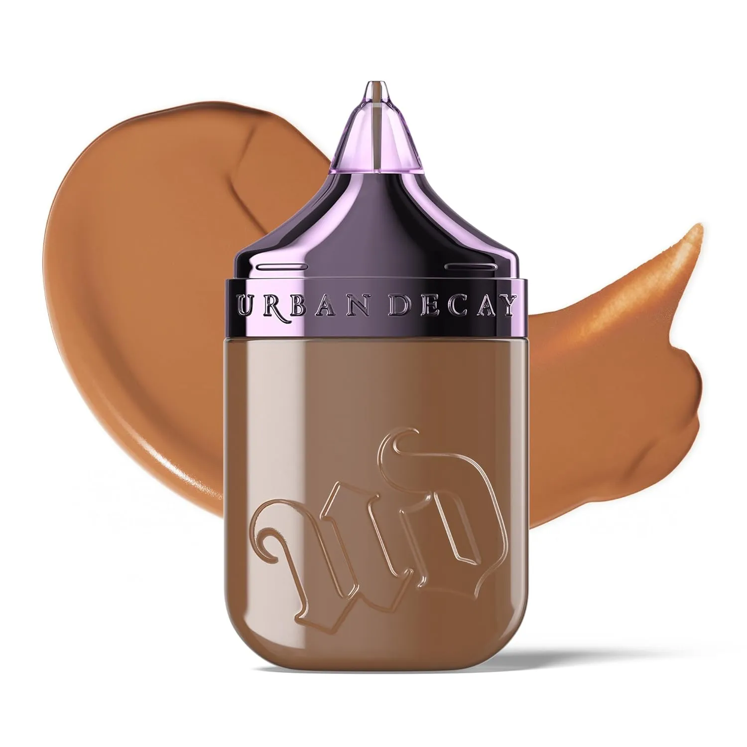 Urban Decay Face Bond Waterproof Foundation, Medium Coverage, Natural Matte Finish, 3% Niacinamide Serum, Self-Setting   Transfer-Resistant, Sweat-Proof, Blurs Skin - 1 fl oz