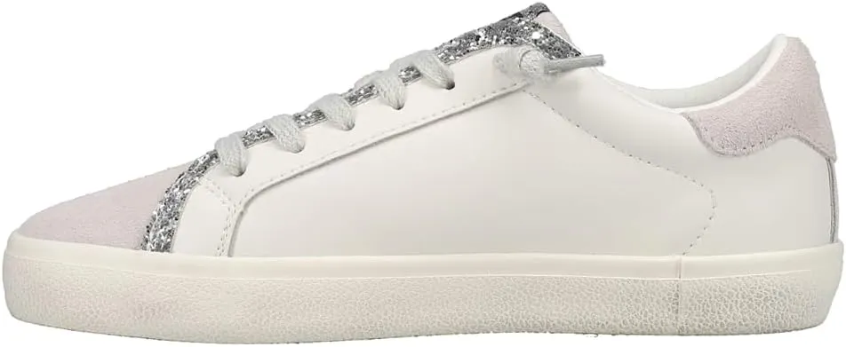 Vintage Havana Womens Flair Glitter Slip On Sneakers Shoes Casual - Pink