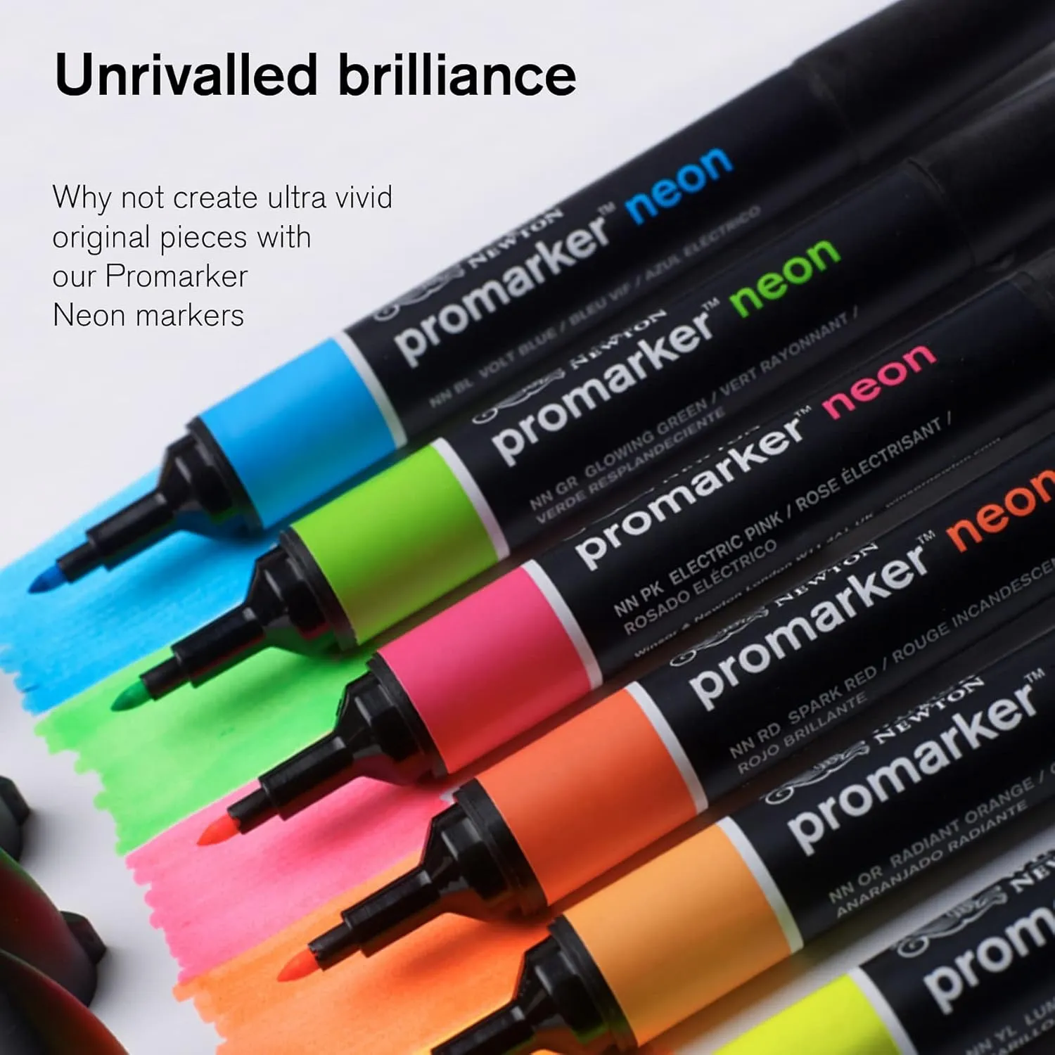 Winsor & Newton ProMarker Brush Set, 6 Count, Skin Tones