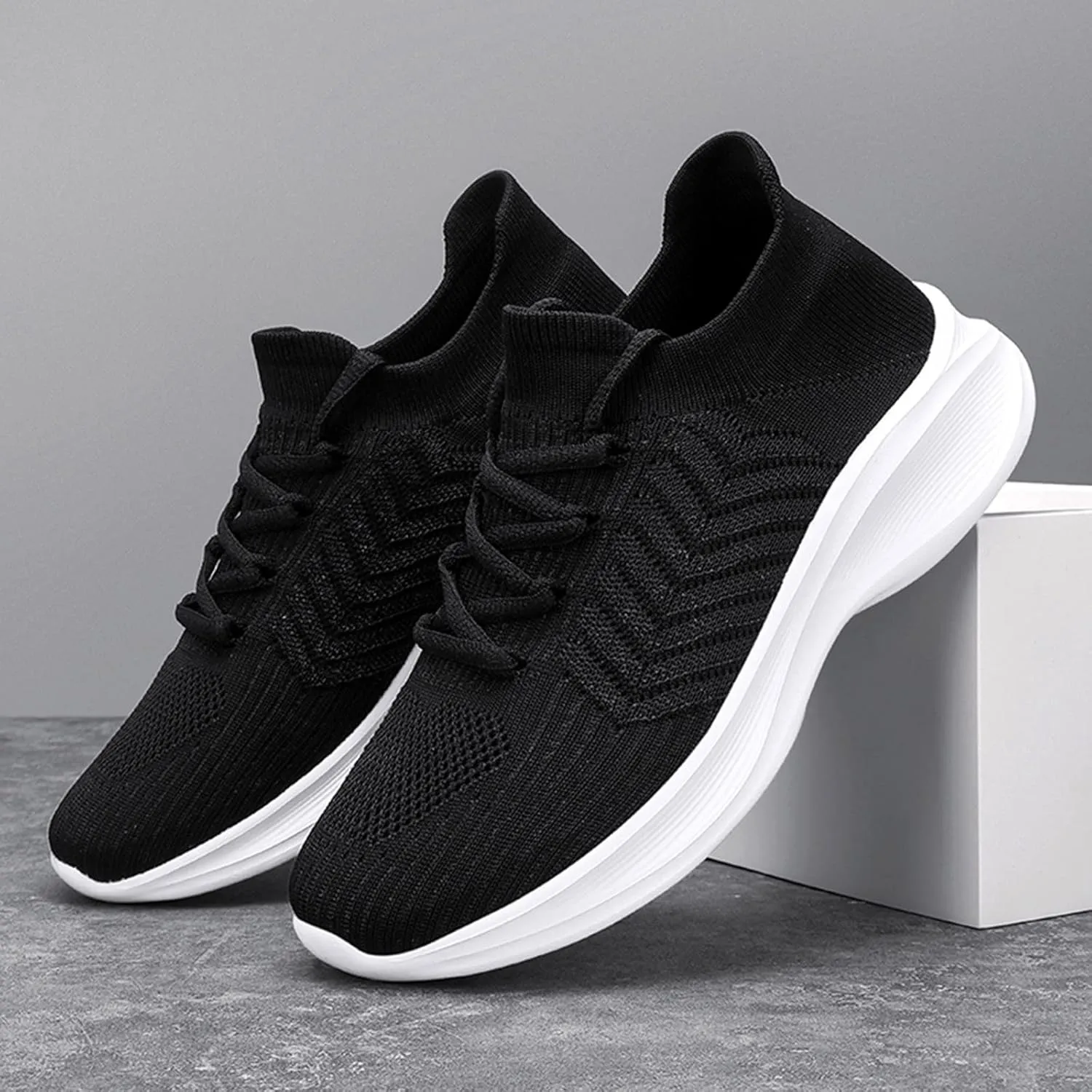 Women Casual Slip On Loafers Comfortable Walking Shoes Lightweight Canvas Sneakers Non Slip Flat Flats