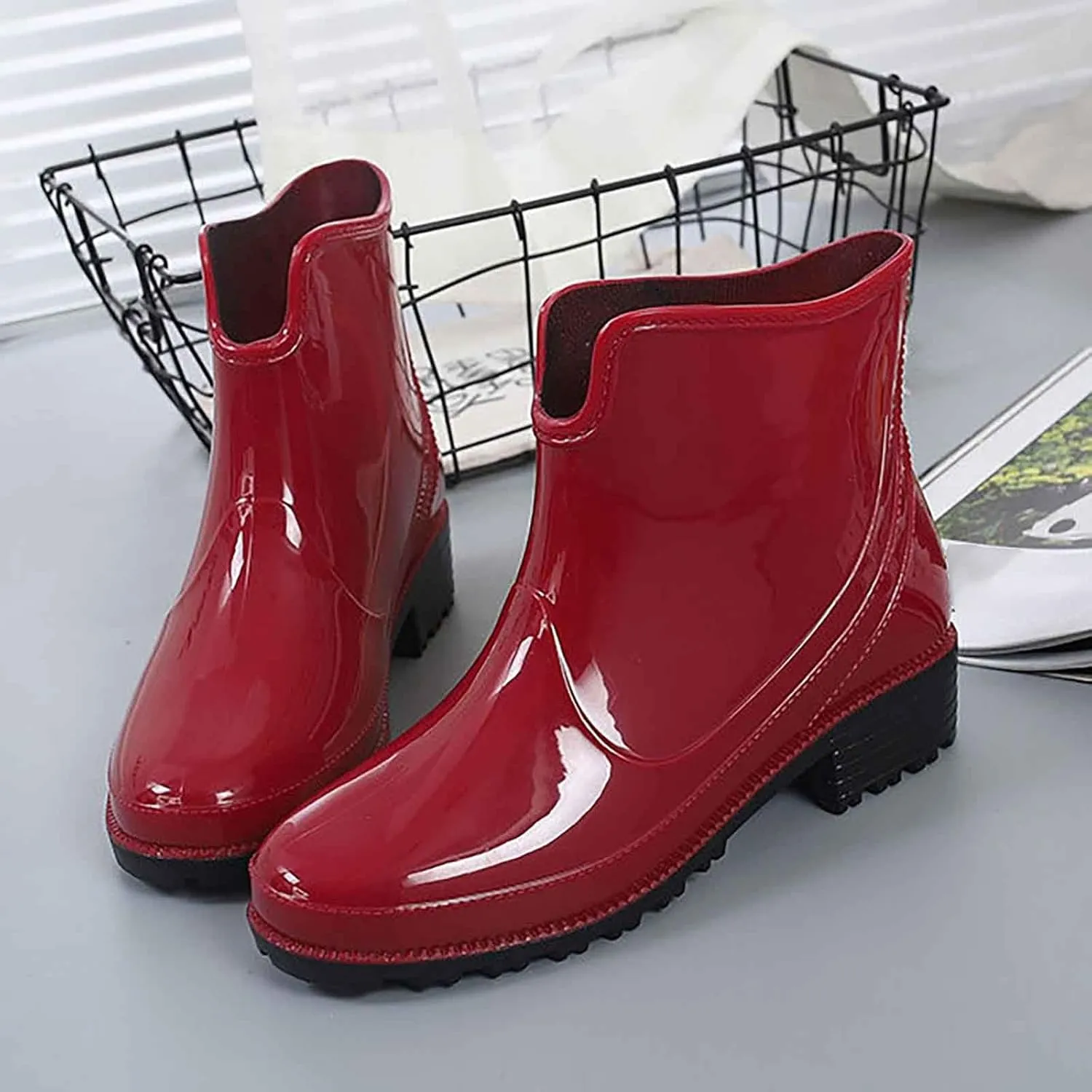 Women's Classic Rain Boot Women Boots Wedge