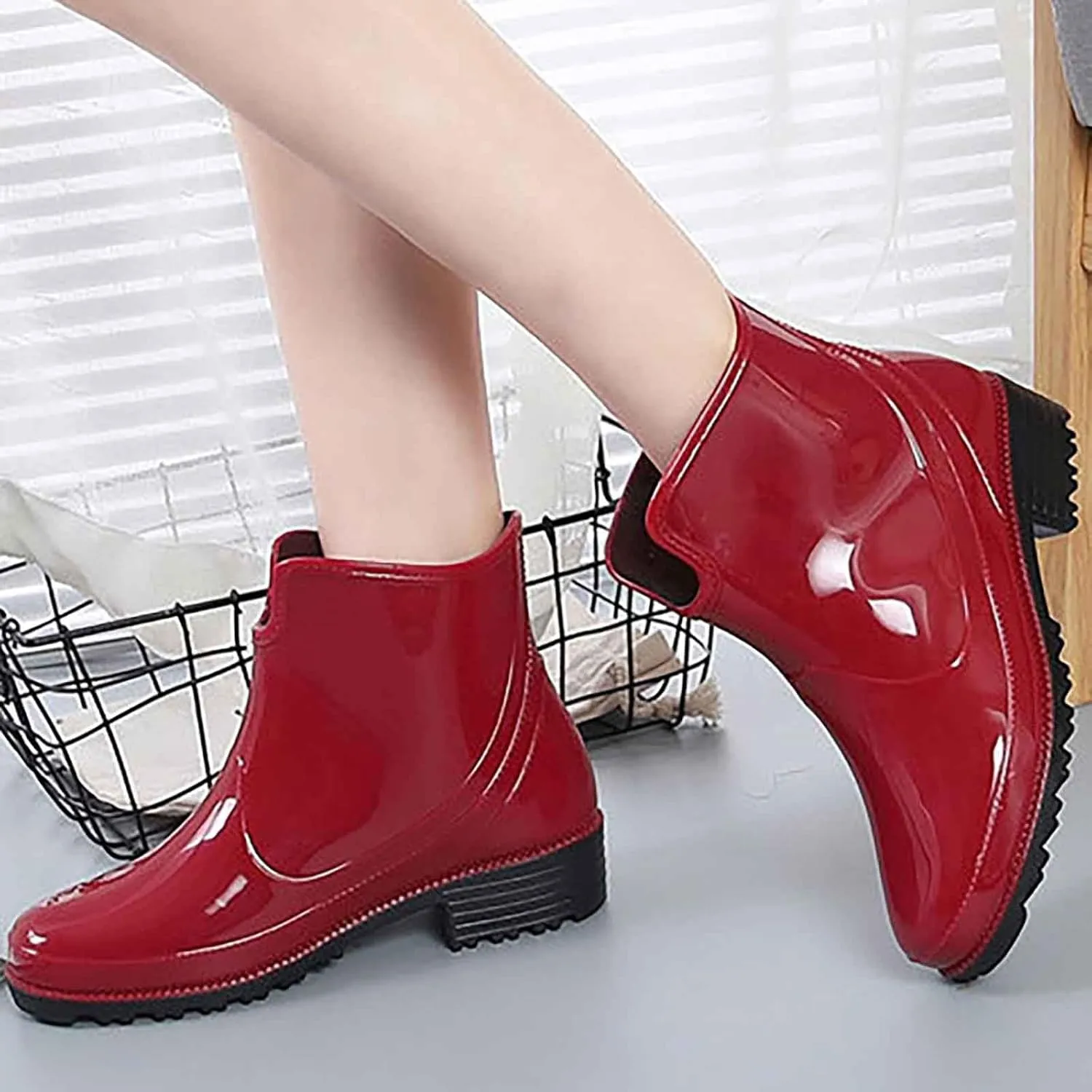 Women's Classic Rain Boot Women Boots Wedge