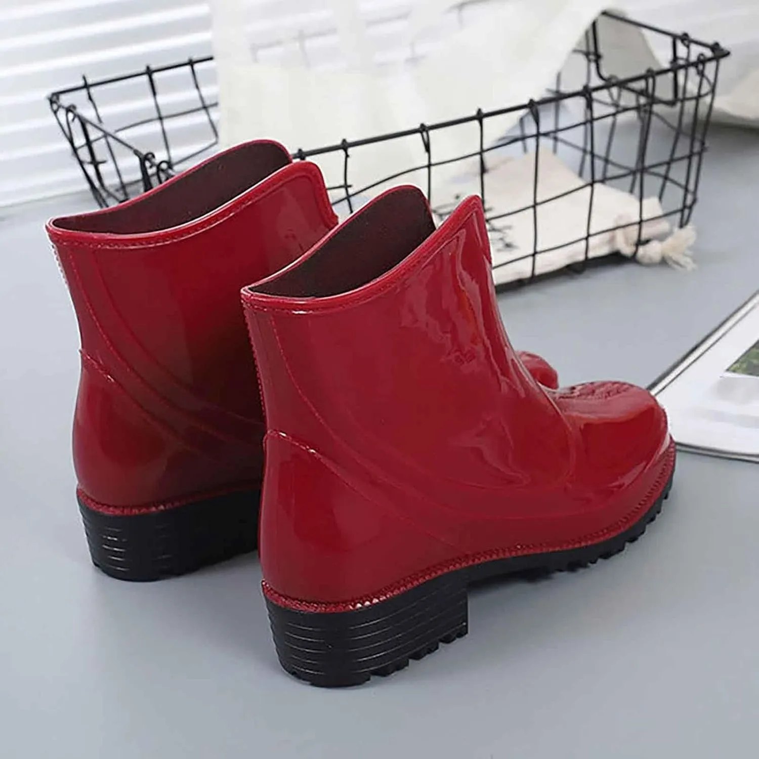 Women's Classic Rain Boot Women Boots Wedge