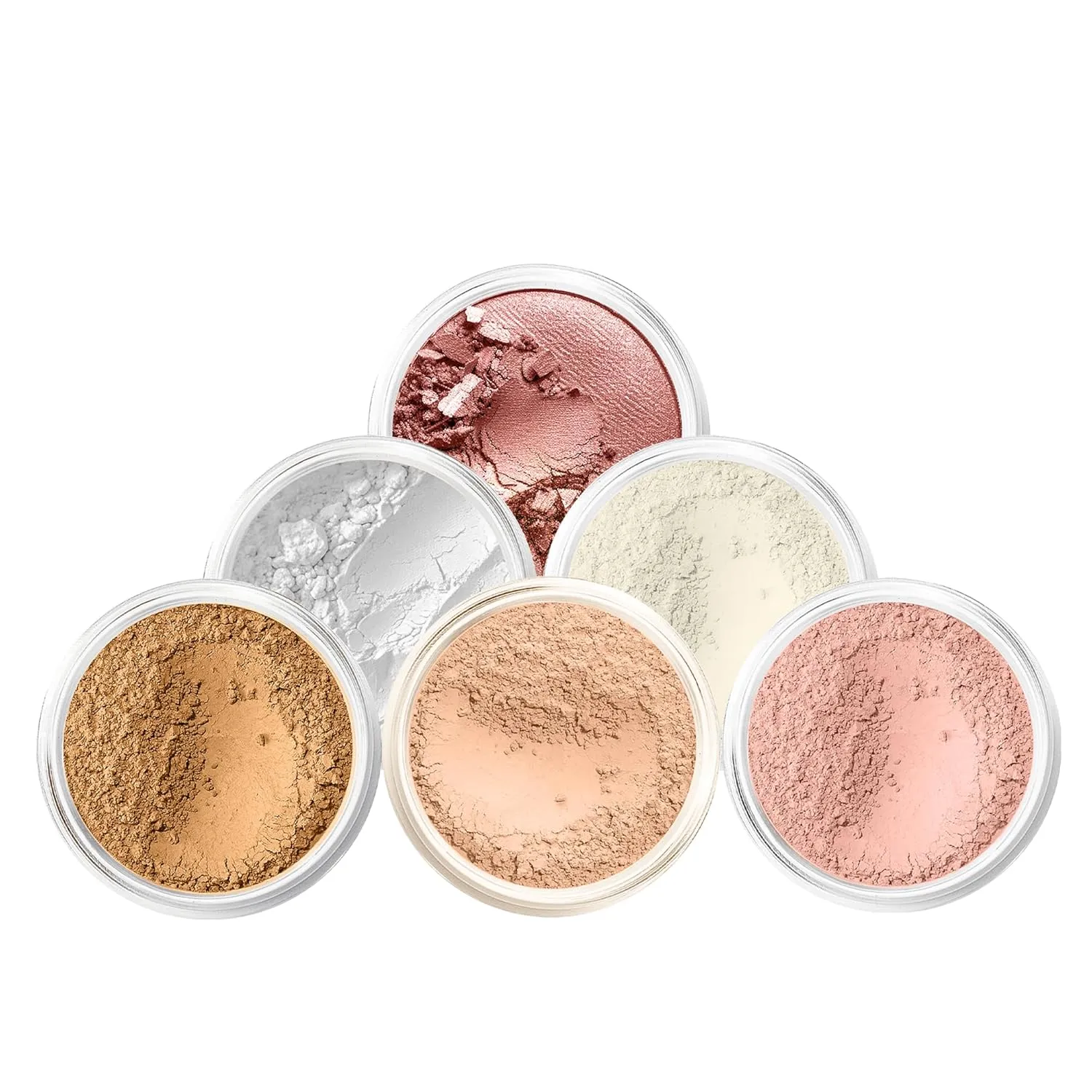 XL KIT (DEEP TAN) Full Size Mineral Makeup Set Foundation Sheer Bare Face Matte Powder Cover