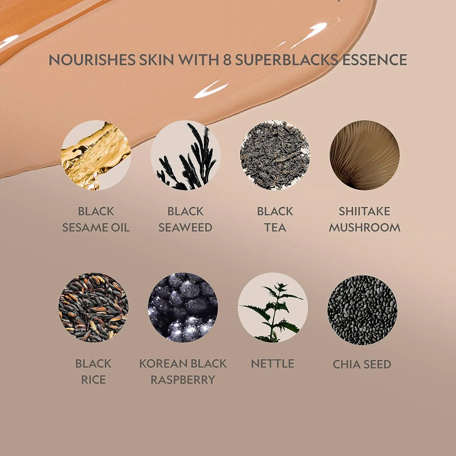 YENSA Serum Foundation Makeup - Super Silk Full Coverage Foundation Enriched with Peptides, Vitamin C & Ferulic Acid to Help Reduce Fine Lines, Wrinkles & Dark Circles - Light 2 (1 oz)