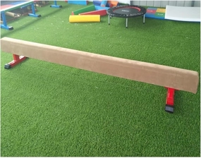 YXXSDP 2 M Gymnastics Training Suede Balance Beam, Floor Gymnastics Beam with Non Slip Base, Home Gym Equipment for Floor Home Training Kids Adults