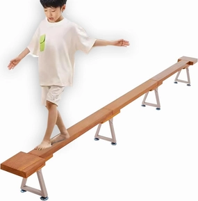 YXXSDP Gymnastics Beam at Home for Balance, Professional Large Toddler/Kids/Adults Balance Bar Floor Beam, for Handspring/Cartwheel/Handstand/Leap/Jumps/Walkovers
