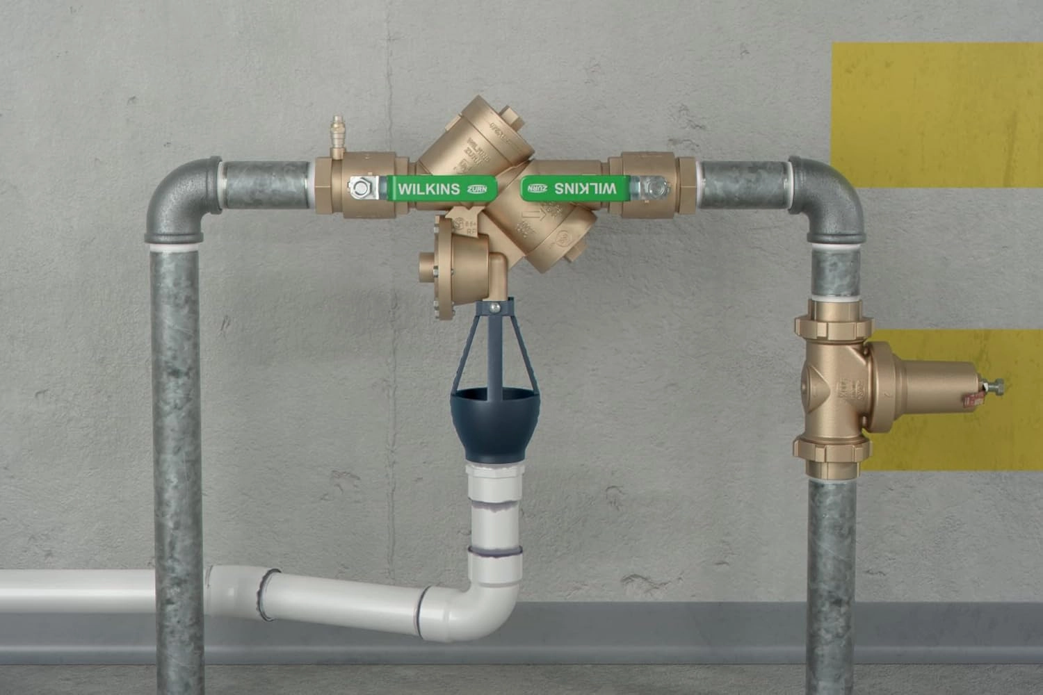 Zurn Wilkins 2-975XL2 2" 975XL2 Reduced Pressure Principle Backflow Preventer